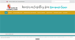 Desktop Screenshot of invertirencastillayleon.com